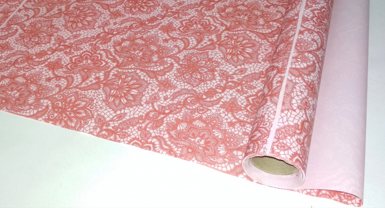 Пленка матовая 2-х сторонняя РИШЕЛЬЕ красная