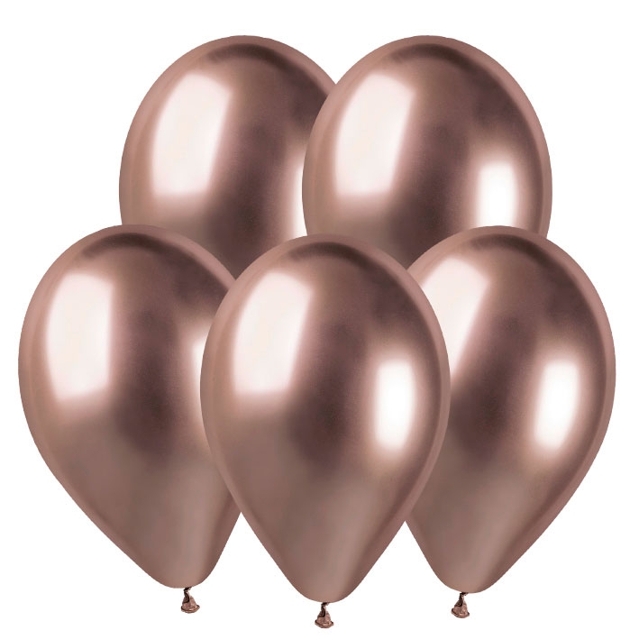 Шар Хром Розовое золото / Shiny Rose Gold 96
