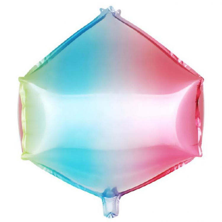 Шар 3D Циркон, Нежная радуга, Градиент (в упаковке)