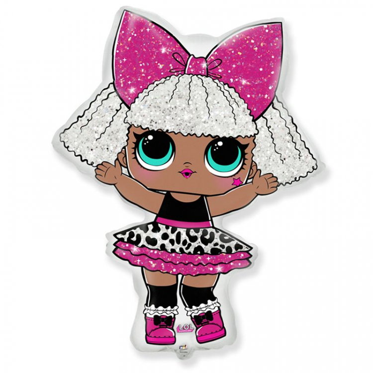 Шар Фигура Куклы ЛОЛ, DIVA (в упаковке)